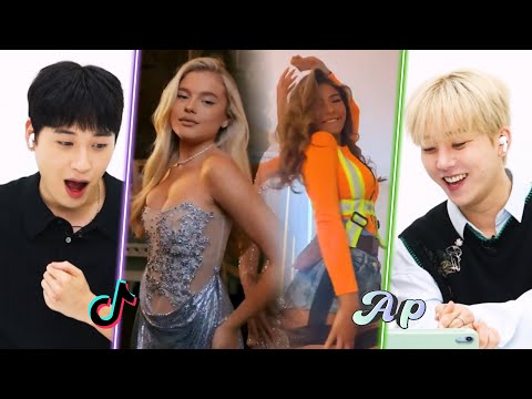 Two Korean men react to graduation party outfits abroad! Prom party challenge on TikTok｜asopo