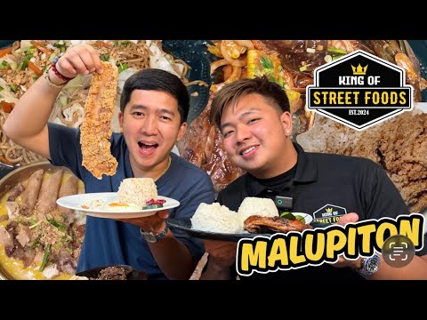 MALUPITON may NEGOSYO na pala. LAHAT ng MASASARAP na STREET FOODS nandito na | KAFOODTRIP