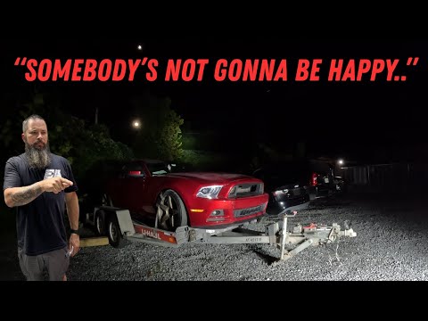 Illegally Parked Mustang & Trailer And Cabin Parking DRAMA | Illegal Parks