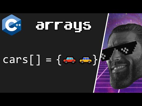 C++ arrays explained 🚗