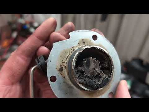 Inside the inside of a diesel heater burn chamber