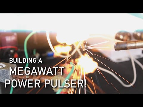 Building a 700-Joule Capacitor Bank for only $40 | Megawatt Energy Pulser (Part One: The Build)