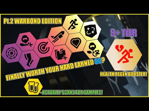 What if Warbond Boosters were good? (Reworking Helldivers 2: Boosters pt.2)