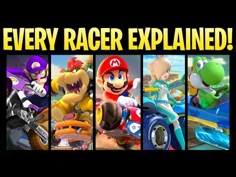 Every Character in Mario Kart Explained!