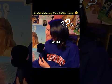 Kendall Jenner makes it clear she likes men hehe