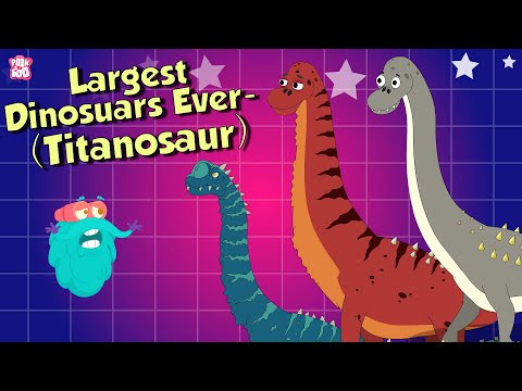 TITANOSAUR | The Largest Dinosaurs Ever | The Dr Binocs Show | Peekaboo Kidz