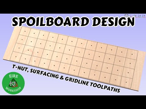 How To Design A CNC Spoilboard Using Vectric Aspire