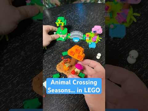 How Lego Does Animal Crossing Seasons