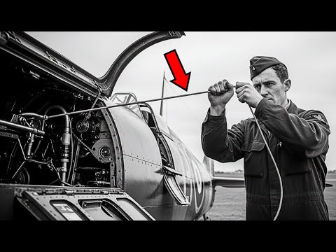 How One British Mechanic’s Cable Trick Made a Spitfire Destroy 19 Messerschmitts