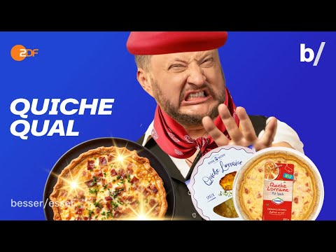 French Fiasko: Sebastian nimmt Quiche Lorraine aus dem Supermarkt auseinander