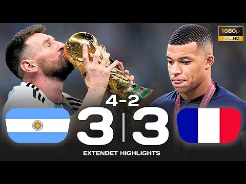 Argentina vs France 3-3 pen(4-2) | World Cup 2022 Final HIGHLIGHTS