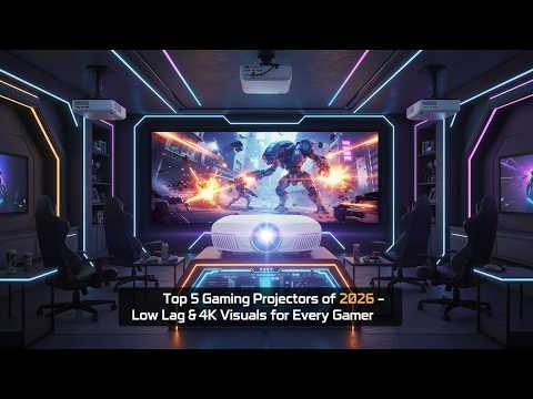Top 5 Gaming Projectors of 2026 – Low Lag & 4K Visuals for Every Gamer
