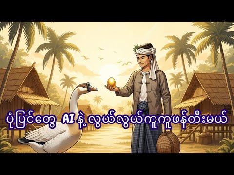 ပုံပြင်တွေ AI နဲ့ လွယ်လွယ်ကူကူဖန်တီးမယ်