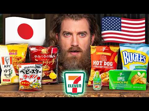Japanese vs. American 7-Eleven (Taste Test)