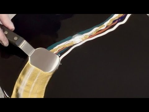 Metallic SWIPE Technique That Never Fails | Dramatic Fluid Art!