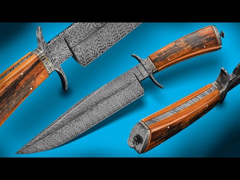 This Is the Best Feather Pattern I've Made in a Knife: Full Build