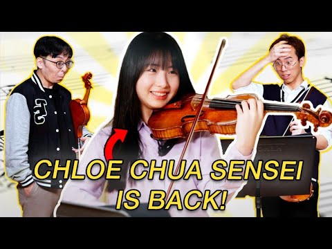 Violin Prodigy Chloe Chua Teaches Us the HARDEST Paganini Cadenza!