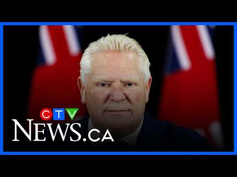 Ontario Premier Ford makes announcement on potential changes to justice system