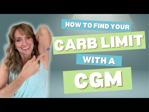 How to find your carb limit with a continuous glucose monitor #carbs #prediabetes #metabolichealth
