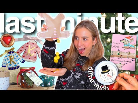 Make your own last-minute Christmas gifts!! 🎁 Quick gift crafting
