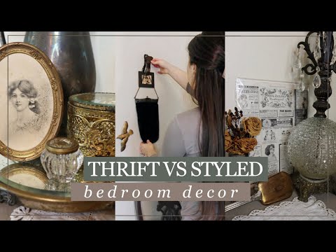THRIFTING & STYLING With Vintage Home Decor! Goodwill, Thrift Haul, Thrift Flips