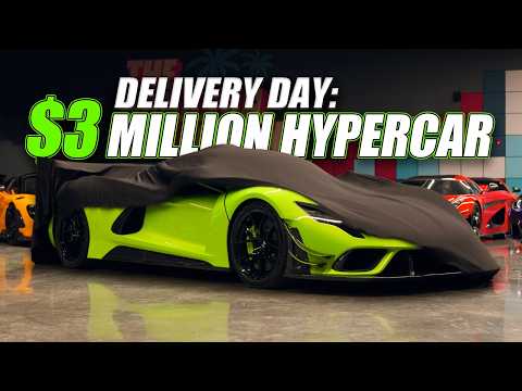 My $3,000,000 Hennessey Venom F5 Revolution Is Here!
