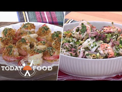 Shrimp Oreganata and Seafood Salad: Get the Holiday Recipes!