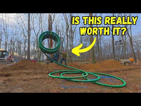 Burying These Underground Lines Will Save Us Thousands in Heat! (Hopefully)