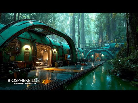 Biosphere Lost 3 | Deep Relaxing Sci-Fi Ambient Music | 4K