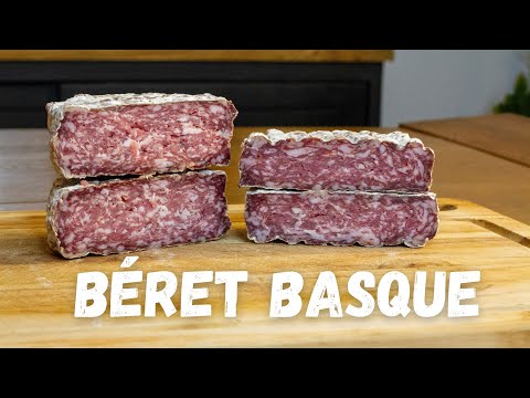 BÉRET BASQUE : ce saucisson sans peau en forme de camembert : Notre 1er essai 😊