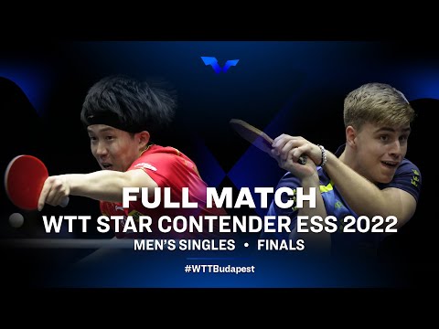FULL MATCH | Wang Chuqin vs Truls Moregard | MS Final | WTT Star Contender ESS 2022