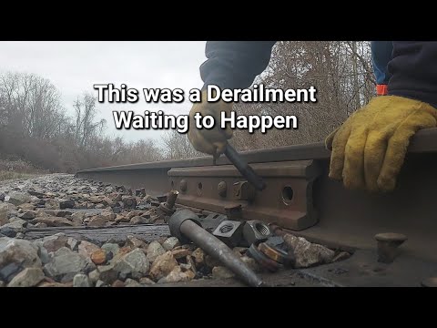 I Prevented a Train from Derailing with this Track Repair