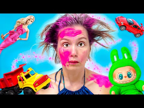 Света и Богдан не хотят собирать ИГРУШКИ!