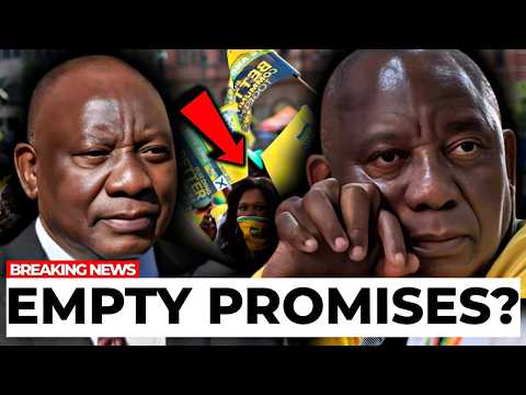 Ramaphosa ADMITS ANC Failure | Empty Stadium, Empty Promises Before Elections