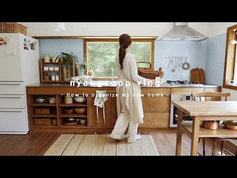 How to Organize for a Neat Home 🧺 | Kitchen Storage and Tidying Tips | nyangsoop vlog