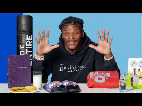 10 Things Lamar Jackson Can't Live Without | 10 Essentials