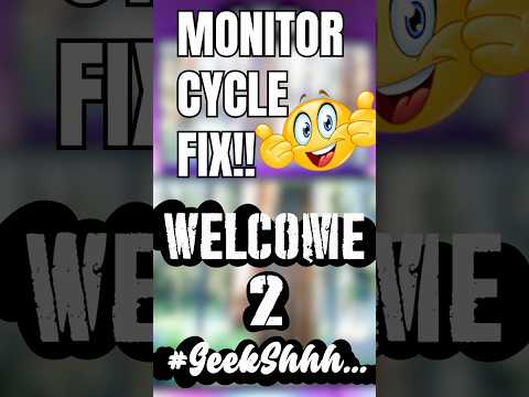 Mac Monitor Cycle FIX!! #MacMini #MacStudio #MacPro #Apple Input Cycling Fix!  #geekshhh #Solved