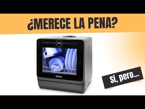 Duronic DW5 BK Lavavajillas pequeño - Lavavajillas Portatil sin Instalacion, Mini lavavajillas compa