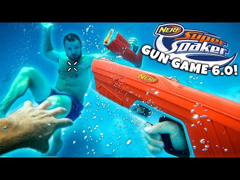 NERF GUN GAME | SUPER SOAKER EDITION 6.0 (Nerf First Person Shooter)