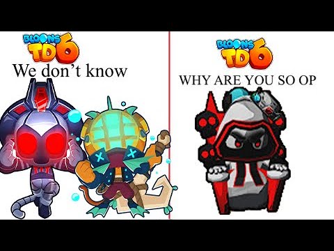 BTD6 TOWERS MEET ALL ? TOWERS