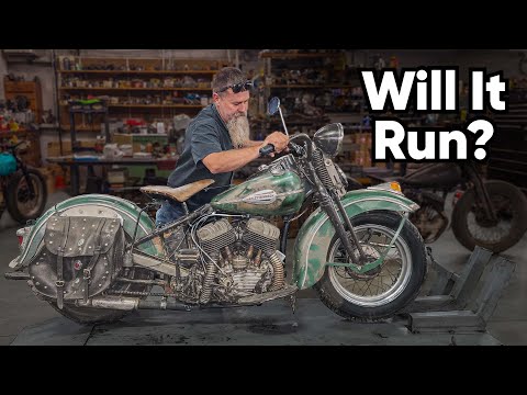 Can We Save This WRECKED and RUNDOWN Motorcycle Sitting 40 years?