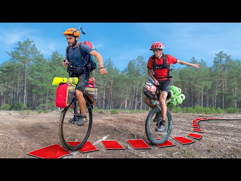 Can I Unicycle Across a Country Using ONLY Hiking Trails? Day 13