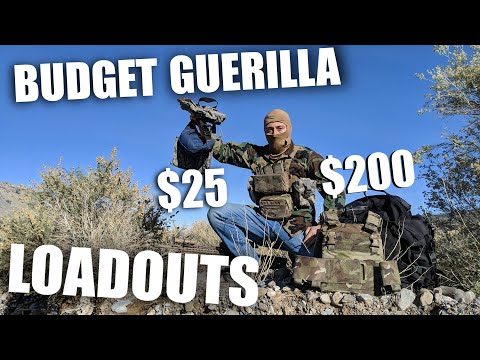 $25-$200 TACTICAL GUERILLA LOADOUT (NO MORE EXCUSES)