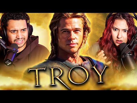 TROY (2004) DIRECTOR'S CUT MOVIE REACTION - WHO DO WE ROOT FOR!? - First Time Watching - Review