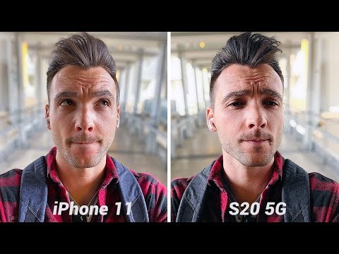 Samsung Galaxy S20 5G vs iPhone 11 Camera Comparison Test!