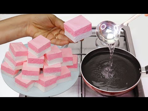 وداعا للكسل في 5 دقائق حضري مارشميلو المقلاة السريع بالماء إقتصادي لن تشتريه بعد اليوم! Marshmallow