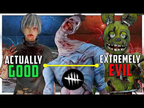 All 40 Killers Ranked from Least to Most EVIL! (Dead by Daylight Tier List)