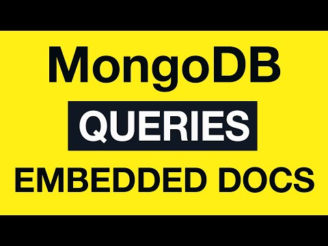 10 MongoDB Queries - Query Embedded Documents