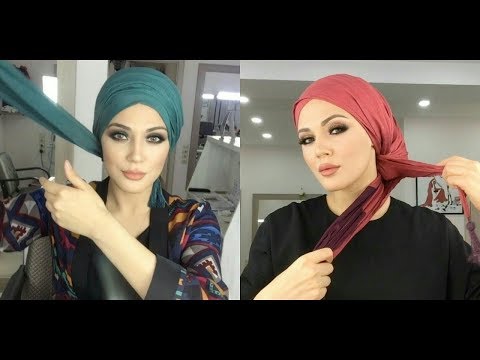 طرق سهلة لعمل حجاب توربان 💕 لفات حجاب توربان 💕 سهلة و متنوعة✔️  موديلات كتيرة و حلوة ✔️ لا يفوتكم 💕