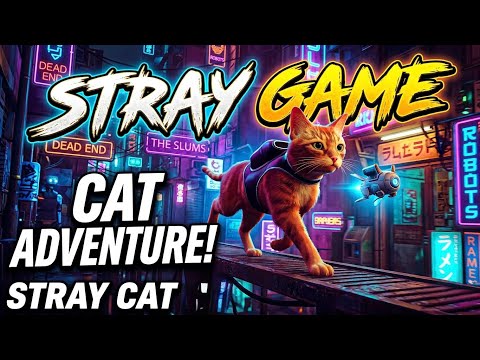 This Game is Purr-fect! || STRAY: Can I Survive the Cybercity?